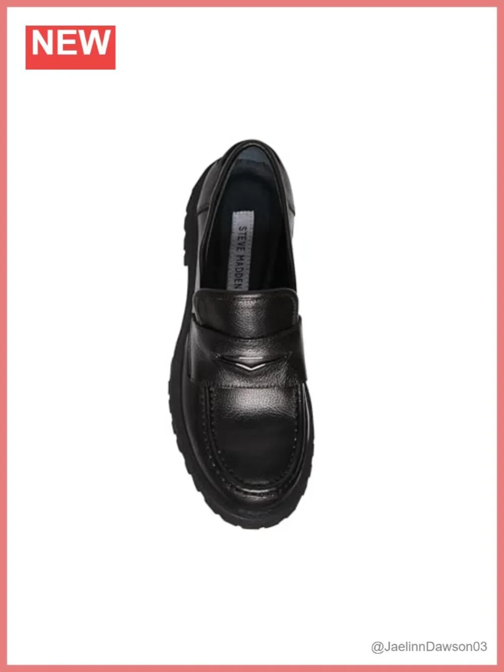 Leather Loafer with Hardware, 1.5